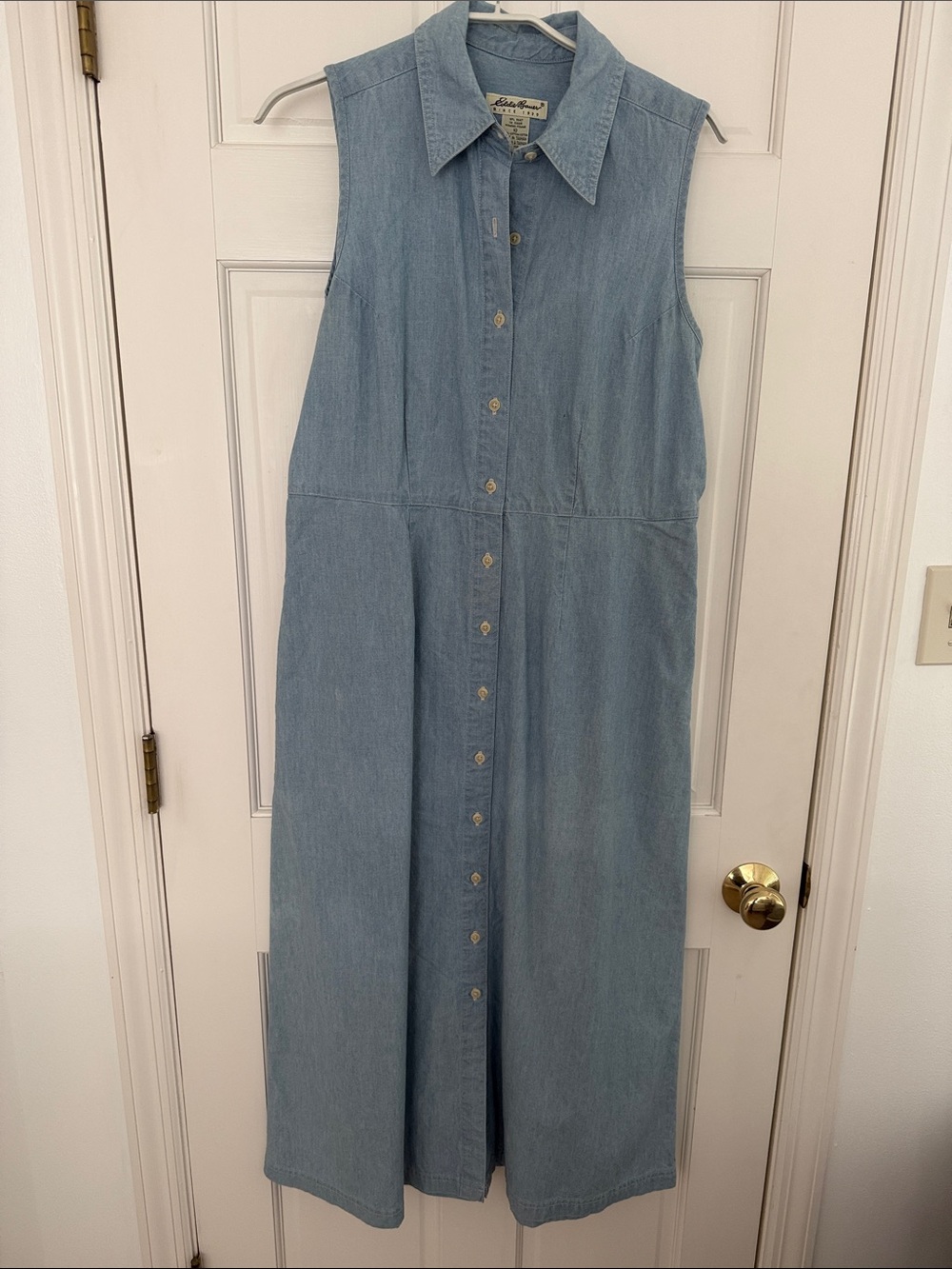 Eddie Bauer Denim Shirtwaist Dress, 10